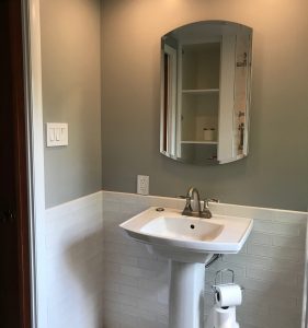 New Fixtures Installed - Custom Bathroom 7