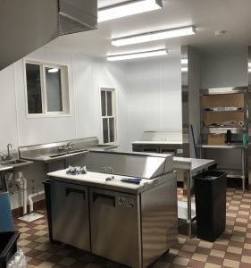 Commercial Grade Kitchen - Tile, Fiberglas Reinforced Panels